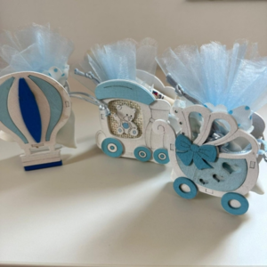 scatolina di legno azzurra in diverse forme abeo
