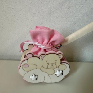 scatolina di legno rosa abeo