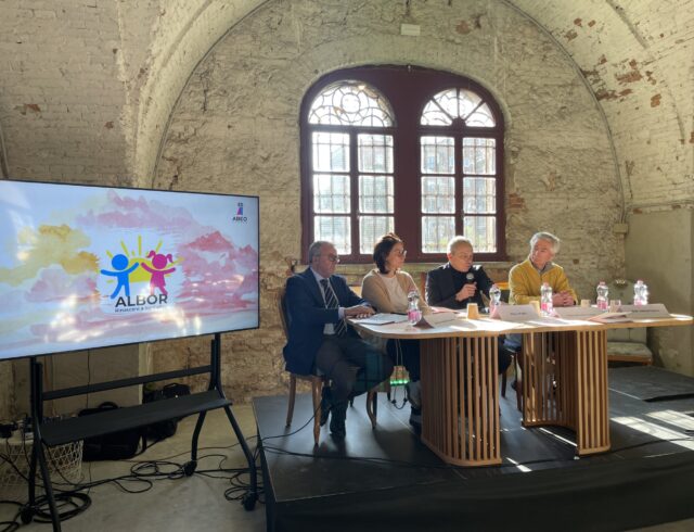 conferenza stampa del progetto albor di abeo