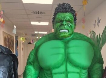 I supereroi nel Reparto di Oncoematologia Pediatrica di Verona
