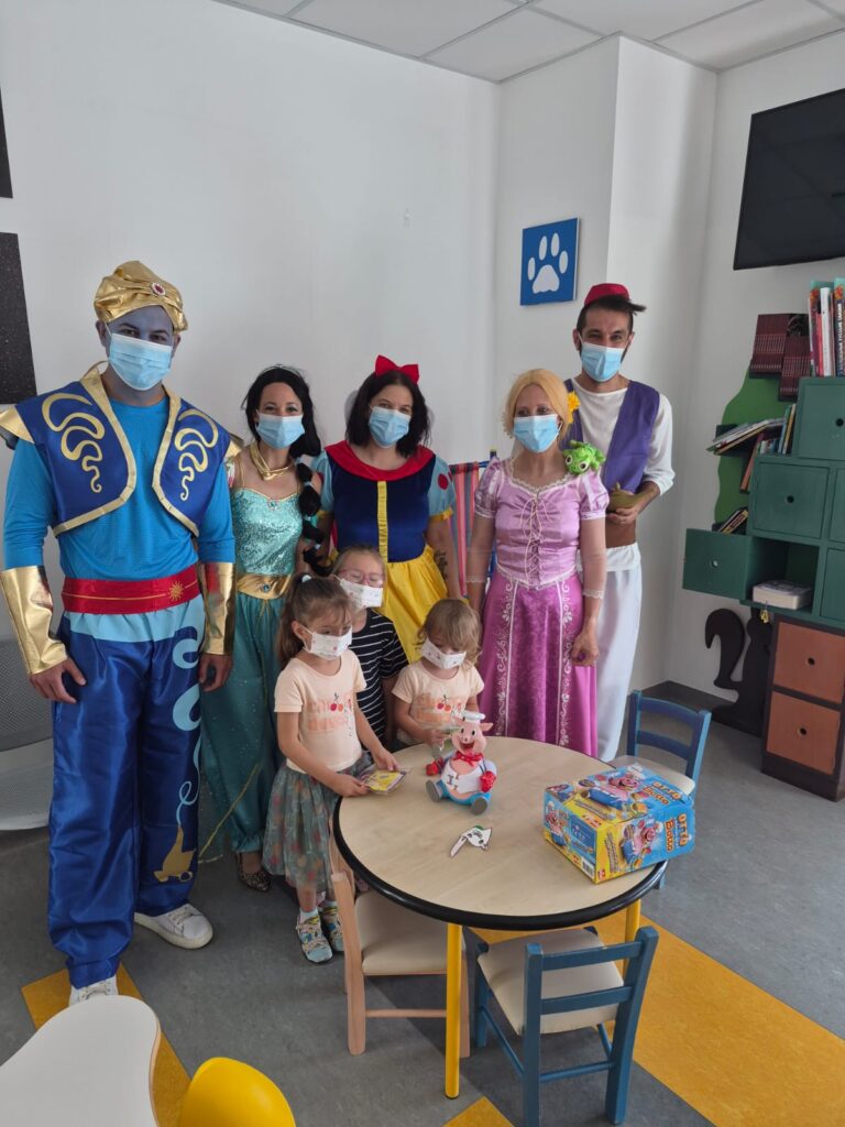 Principesse Disney in Reparto: magia in Oncoematologia
